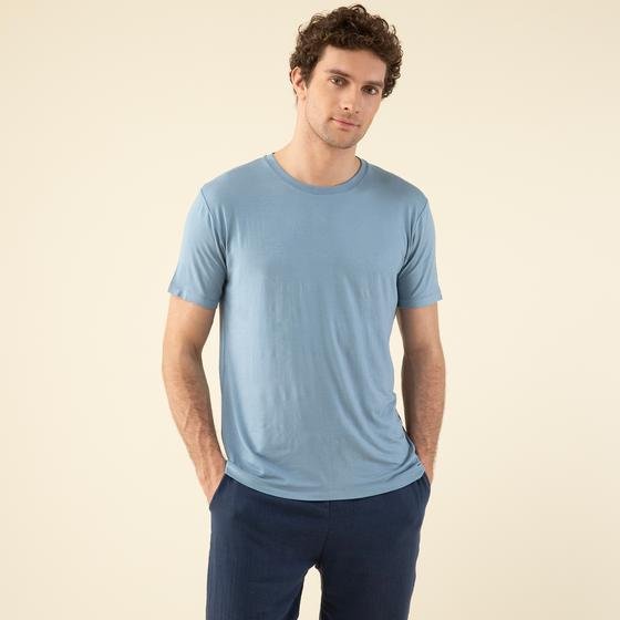 Albano Erkek T-Shirt Mavi