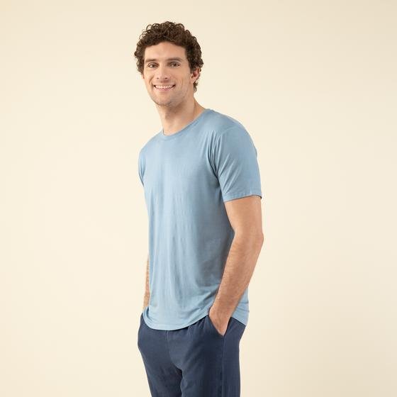 Albano Erkek T-Shirt Mavi