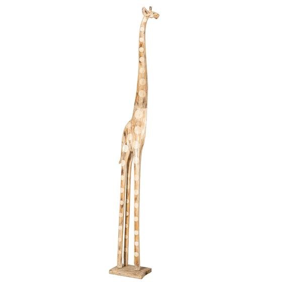 Giraffe Heykel XL Renkli