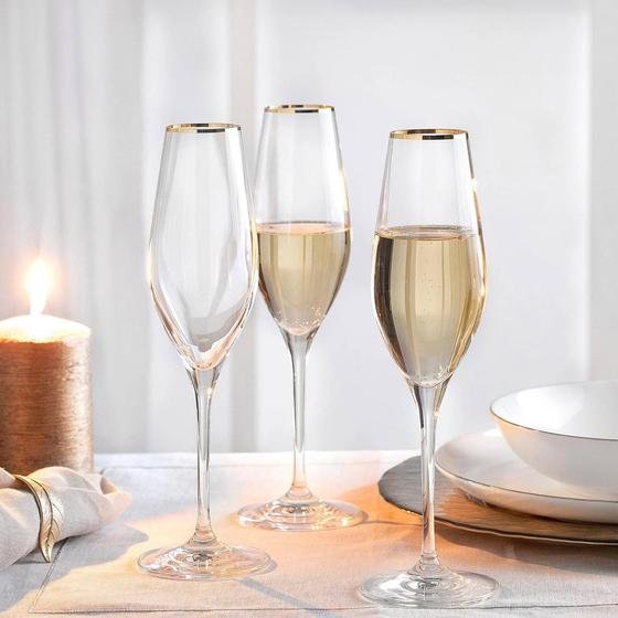 Chamonix Şampanya Kadehi Gold Standart
